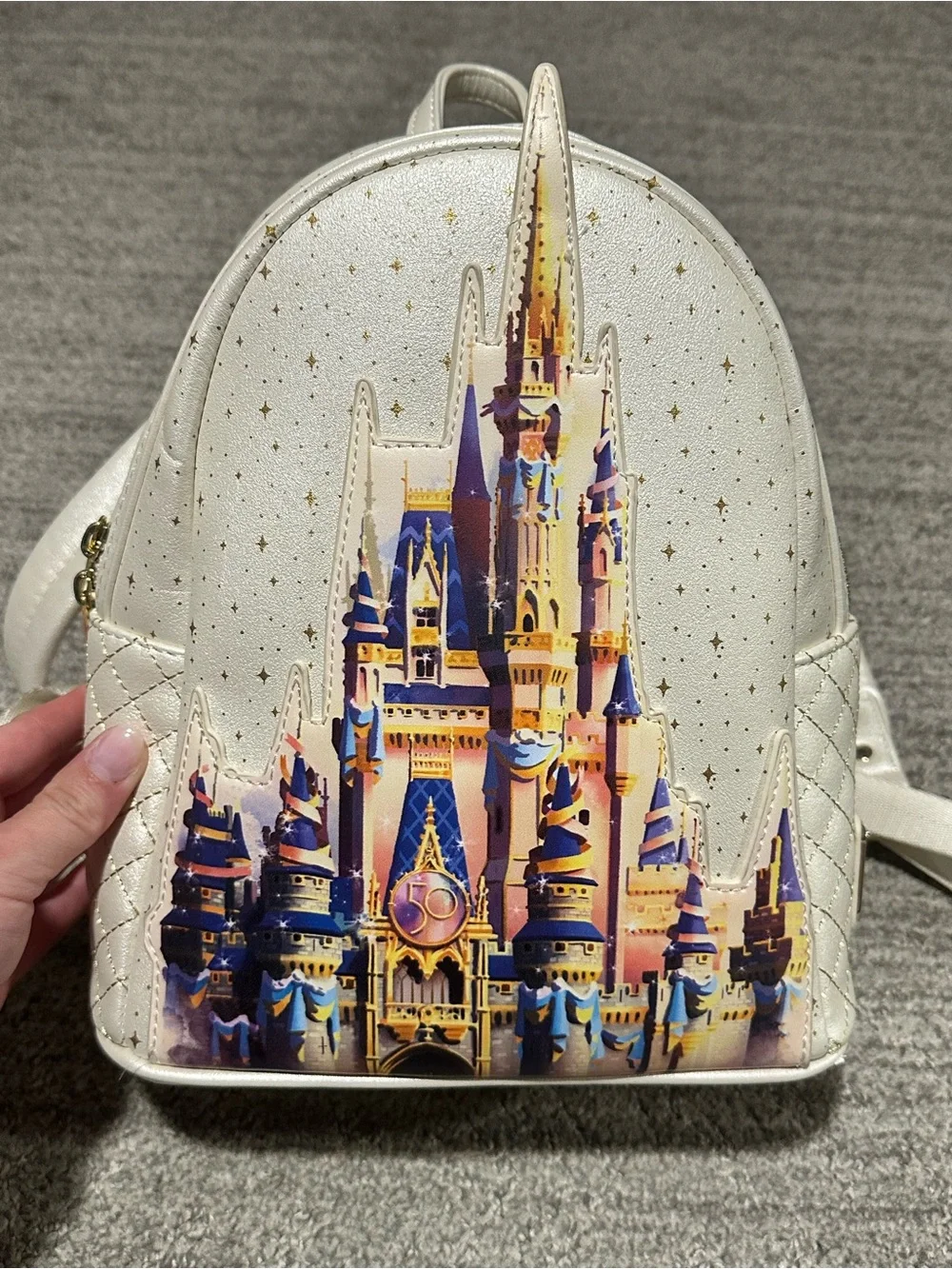 Loungefly 50th Anniversary Walt Disney World Mini Backpack